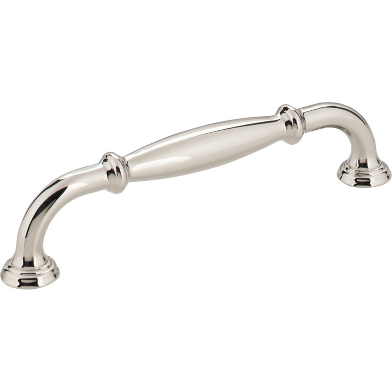 Tiffany Bar Pull, Polished Nickel, 6 5/16"