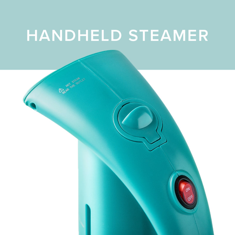 Steam And Go 600 Watt Garment Steamer, Turquoise