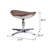 Swivel Upholstered Genuine Leather Counter Stool