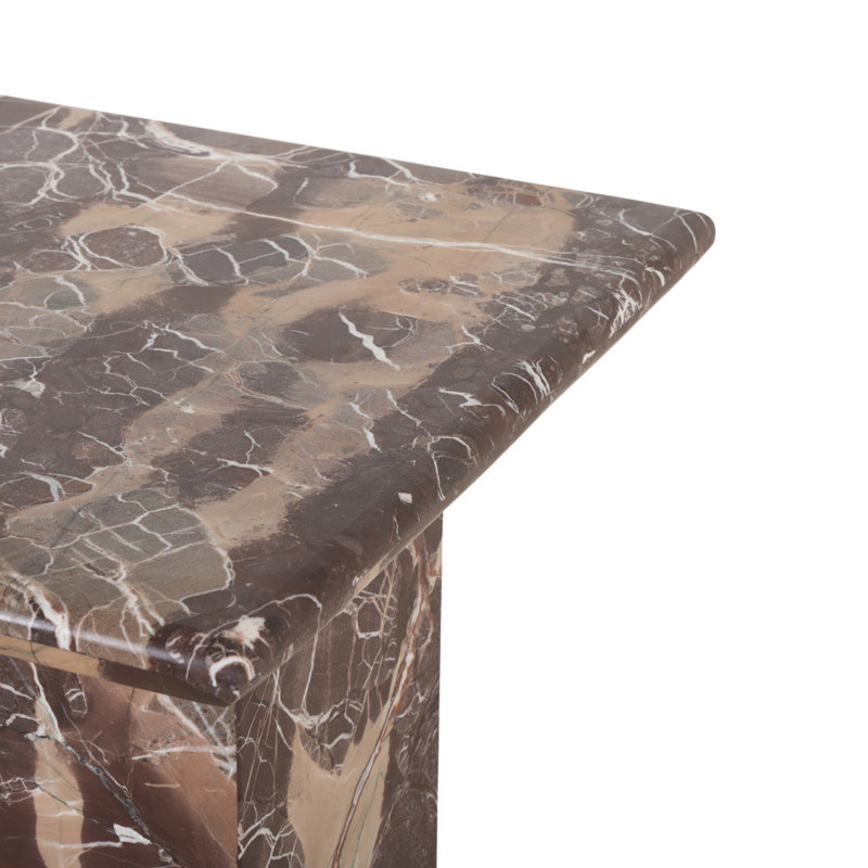 Arum Marble Writing Desk, Merlot
