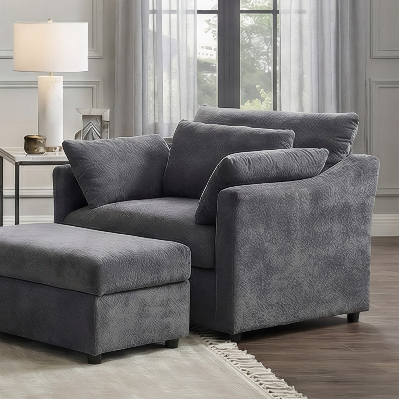 Fauteuil rembourré 52 po - Downy Twilight, Downy Twilight