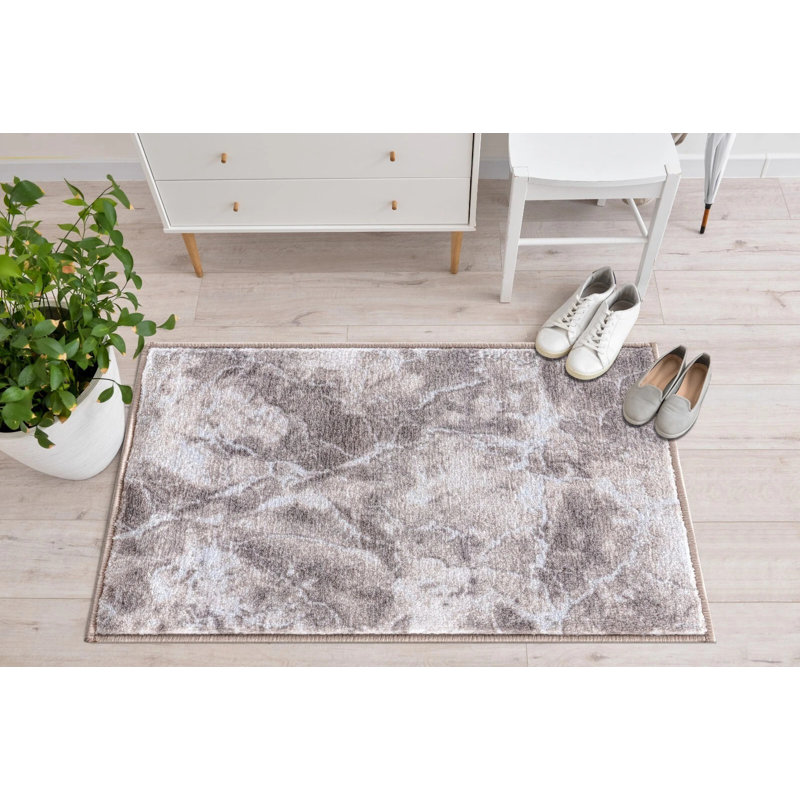 Marble Indoor / Outdoor Area Rug, Rectangle 120 x 170 cm