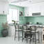 Carreau de porcelaine 9 po x 10 po Aster