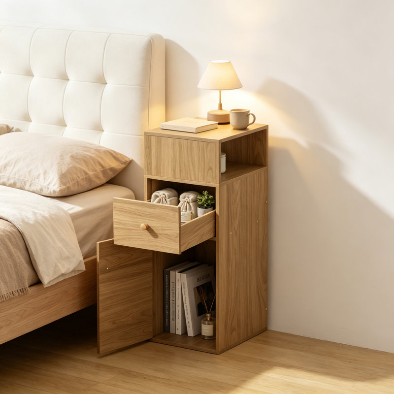 25 cm W Bedside Table