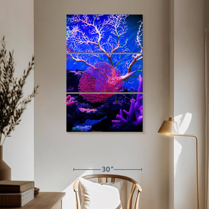 Brampt Underwater Plants, 65'' H x 42'' W