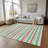 Kinslee Washable Striped Indoor / Outdoor Rug-361495580