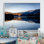 Bohinj Lake at Sunset - reproduction de cadre flottant sur toile