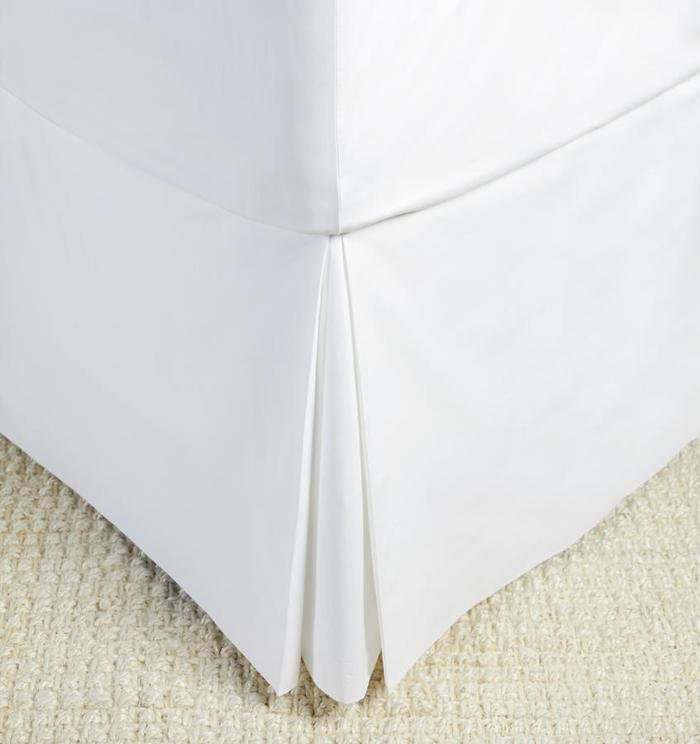 Grande Hotel Tailored Bed Skirt, White, King