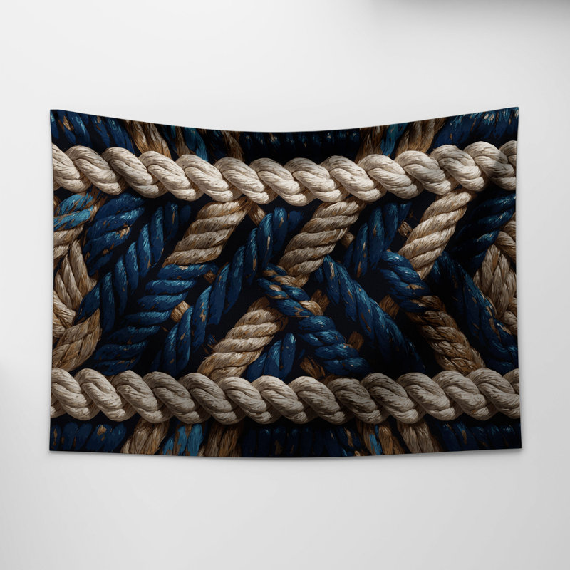 Tapisserie murale Nautical, 88 po x 104 po