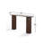 Auren Solid Wood Fluted Console Table