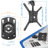 Mount-It Black Tilt Ceiling Mount Holds up to 44lbs