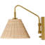 Maebel 1 - Light Gold Armed Sconce