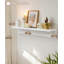 Bajraktari Wood Floating Shelf
