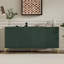  Buffet 60 "avec triangles géométriques et tablettes réglables, armoire de rangement pour la salle à manger, vestibule-1904042805