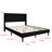 Bangor Queen Upholstered Wingback Platform Bed-263257909-263257867