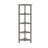 4-Shelf Tall Wood Corner Bookcase With Open Bookshelves-1145597187