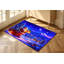 Tapis lavable à motif Père Noël, paysage d'hiver enneigé, surface en velours, doux et antidérapant, décoration intérieure moderne pour salon, chambre, entrée, bureau, balcon, appartement-1304710087