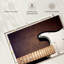 Guitare électrique blanche Abarca-107704428