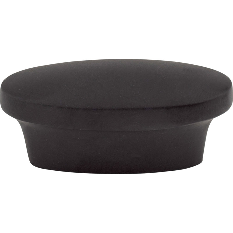 Oval 5/8" Center to Center Bar pull, Black