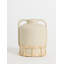 Vase en rotin naturel