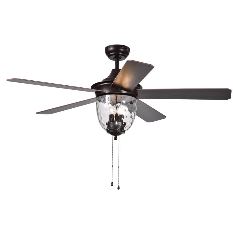 Wadkins 19'' Ceiling Fan with Light Kit