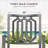 4 - Person Patio Dining Set with Square Table