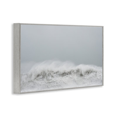Giclée encadrée Cresting Wave Abstraction, design par Jade Sharp Photo