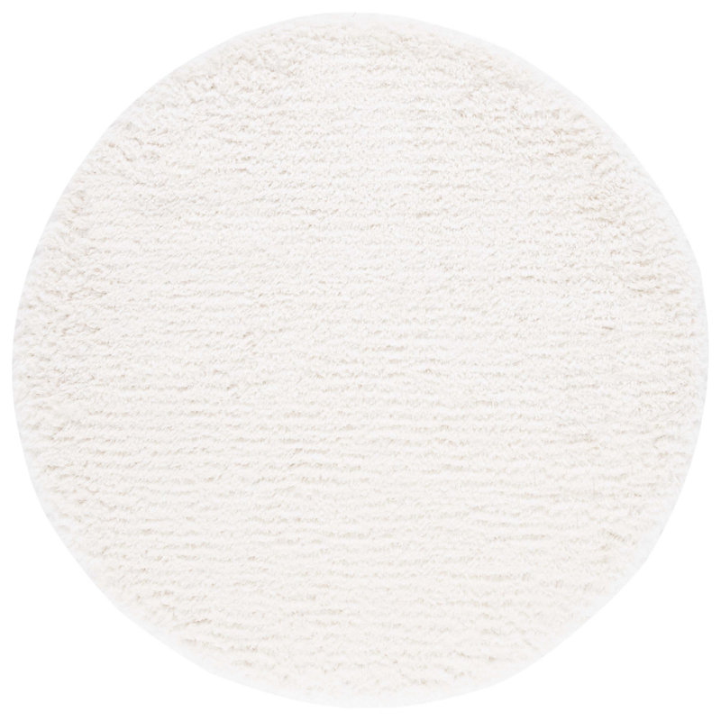 Barto Shag 900 Performance Solid Color Rug, Round 5'3"