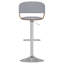 Tabouret de bar pivotant réglable