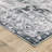 Soloman Oriental Machine Washable Non-Skid Blue/Ivory Area Rug Mat-384787599