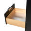 54'' Solid Wood Single Bathroom Vanity Base Only, Base Cabinet without Top in Black-115860370