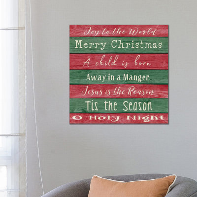 Holiday Chants Ii by Andi Metz - Wrapped Canvas Gallery-Wrapped Canvas Giclée