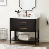 36" Robertson Single Bathroom Vanity Set with Oval Undermount Sink