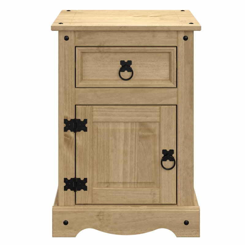 17.72'' W Nightstand, Brown