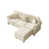 Beige et blanc
