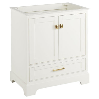 Quen 30"" Freestanding Single Basin Vanity Cabinet - Cabinet Only - Less Vanity Top -  Signature Hardware, 480542