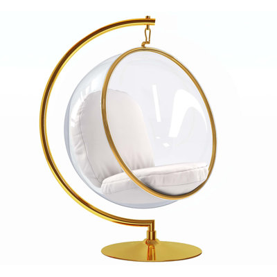 1 Person Hanging Chaise Lounger with Stand