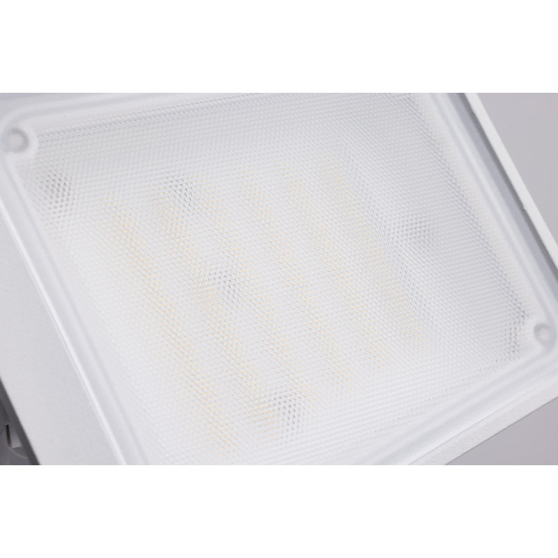 White Wireless Outdoor LED Security Light with Camera