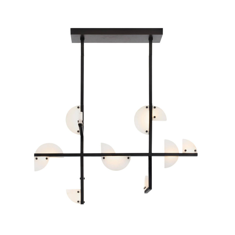 Nova Alabaster Linear Chandelier