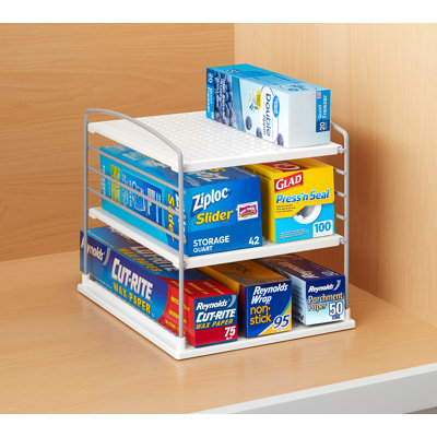 Pantry Organizers YouCopia UpSpace Box Organizer for Foil Wrap and Kitchen Cabinet Storage