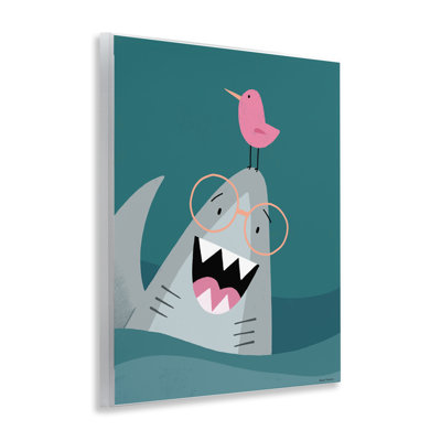 «The Friendliest Shark», plaque murale par Rachel Nieman