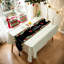 Chemin de table de Noël 71 po x 12 po style 03 noir