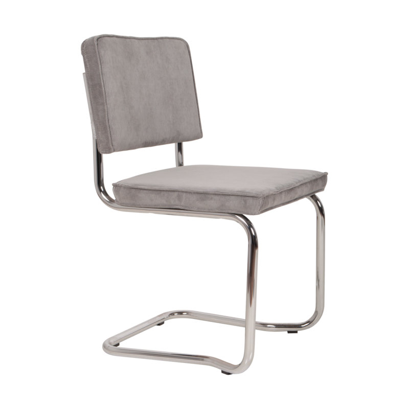 Ridge Kink 28 lb Chaise d'appoint, gris, Argent
