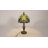 14.7 ''H Stained Glass Baroque Table Lamp, Decorative Nightstand Lamp With Bulbs