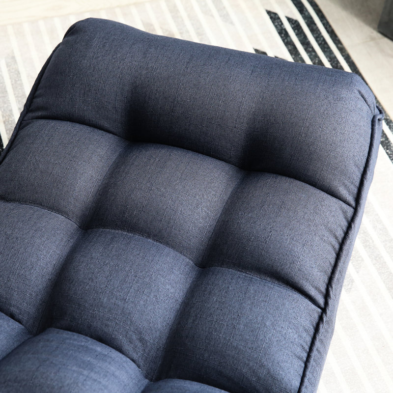 Bedroom Reclining - 4-Segment Back, Convenient Navy Multifunctional Chair Gaming, Watching Tv