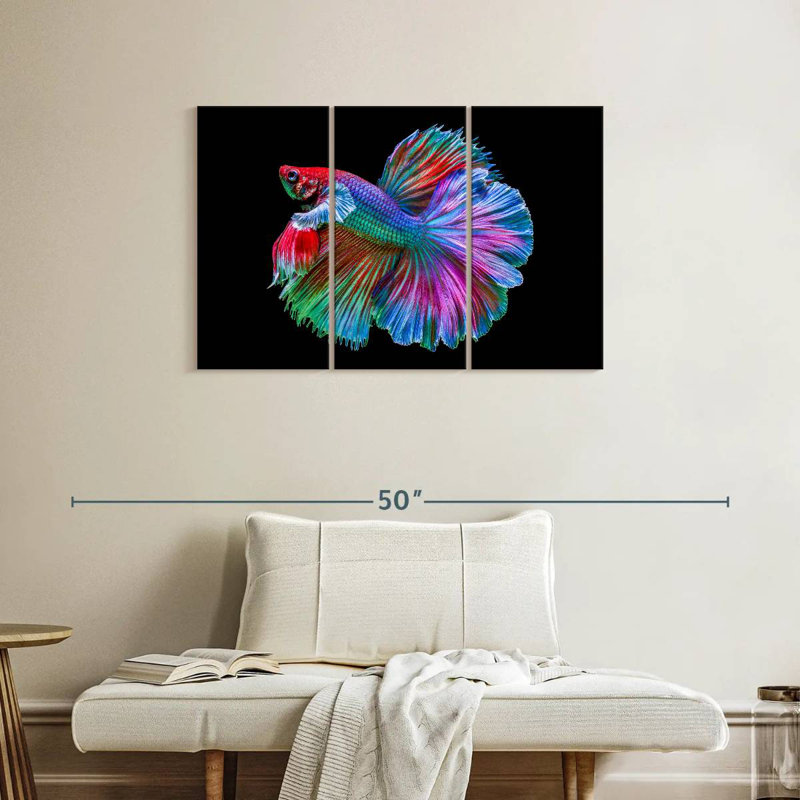 Brampt Chromatic Betta Fish, 24" H x 38" W