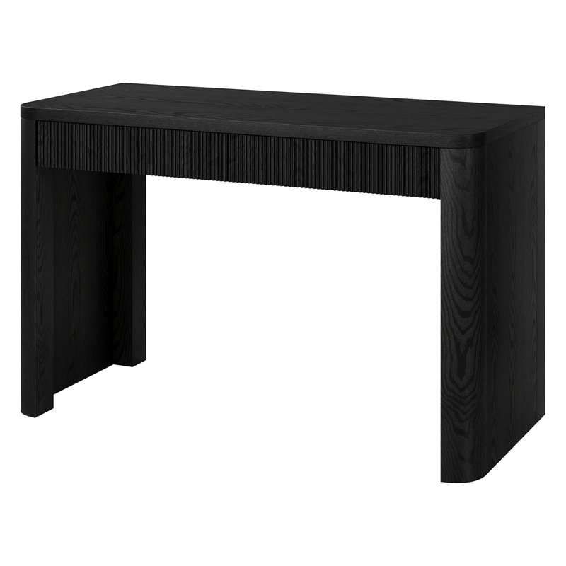 Writing Desk, Black Grain/Black
