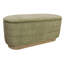 Banc de rangement en bois massif Bushfield
