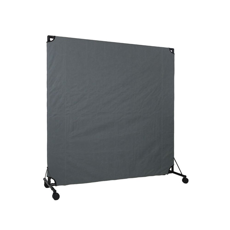 VP6 Rolling Partition, Pewter Gray