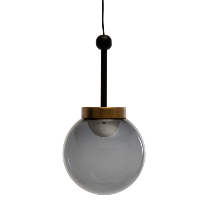 Fredela 1 - Light Sphere Pendant, 26cm H x 14cm W x 14cm D